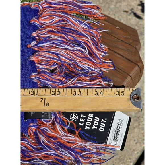 47 BrandNY Mets Scarf MLB Scarf Winter Adult OSFA NWT Breakaway Double Sided - Picture 12 of 12